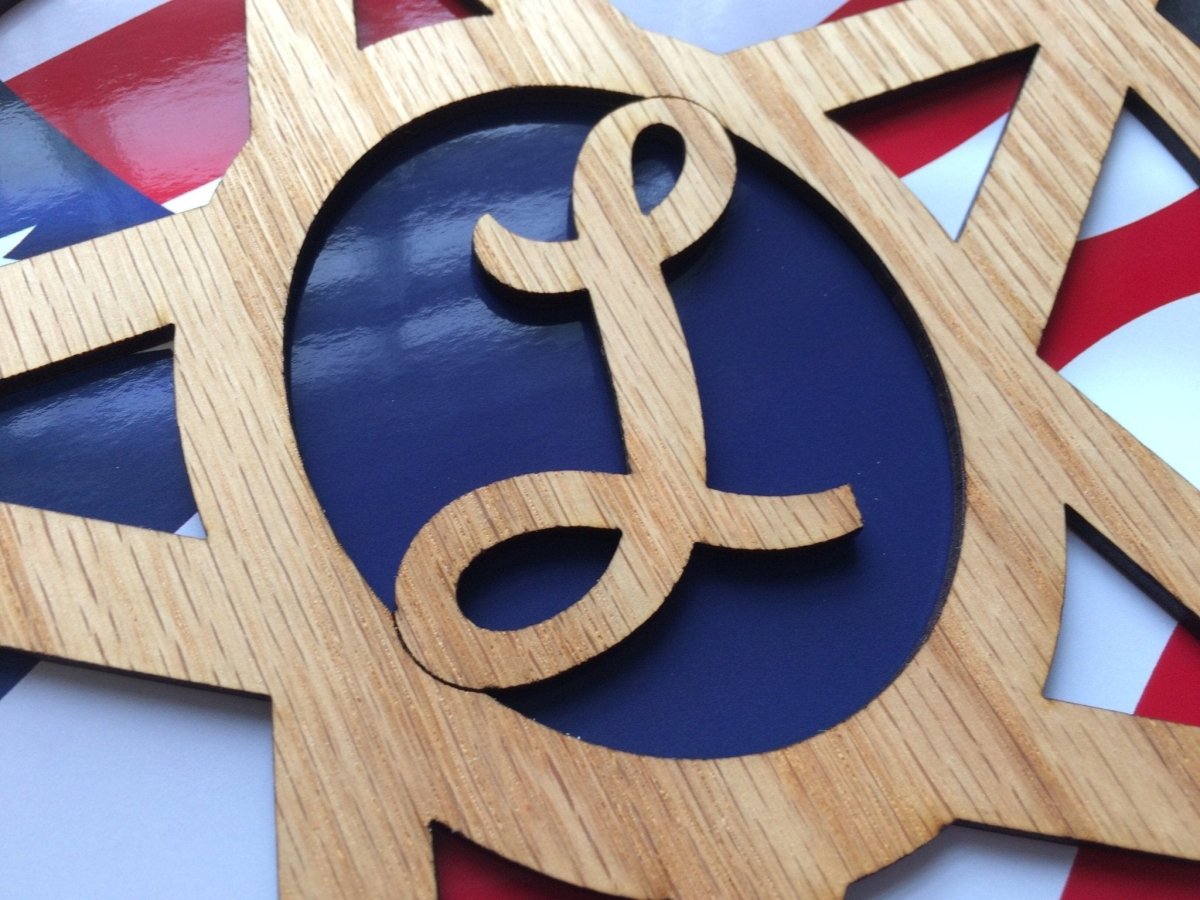 Monogram Star Sign Decor