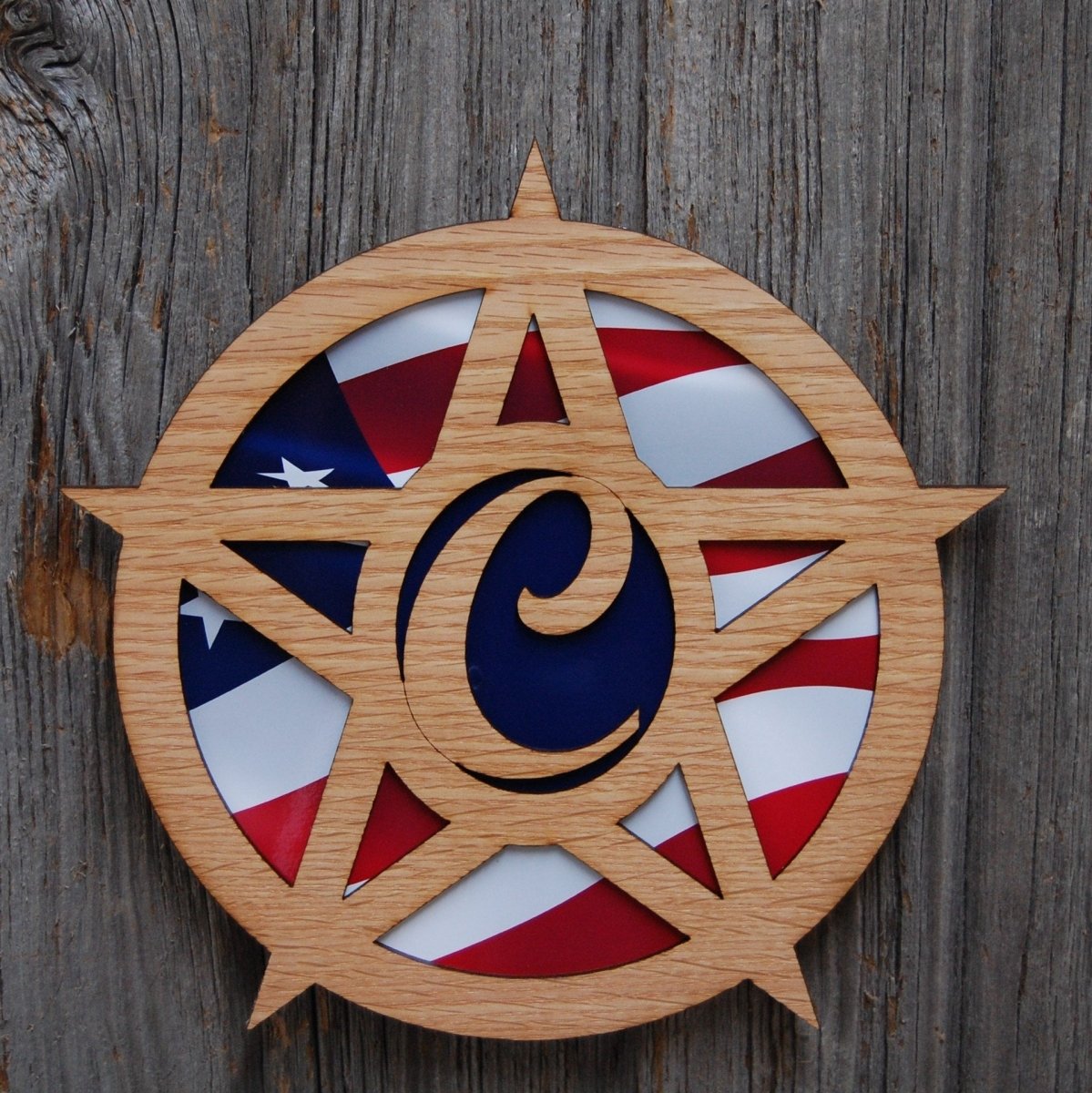 Monogram Star Sign Decor