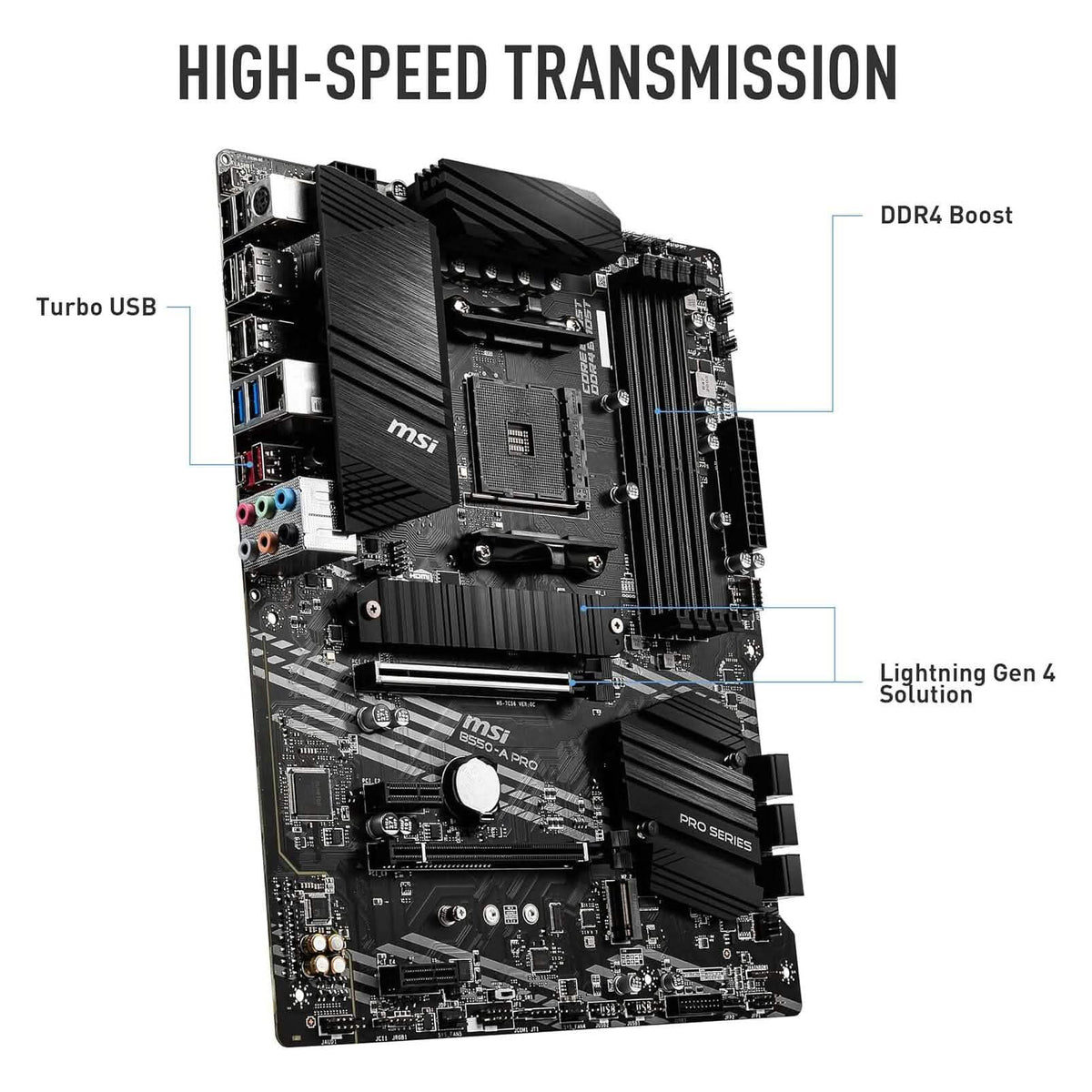 MSI B550-A PRO ProSeries Motherboard (Refurbished)
