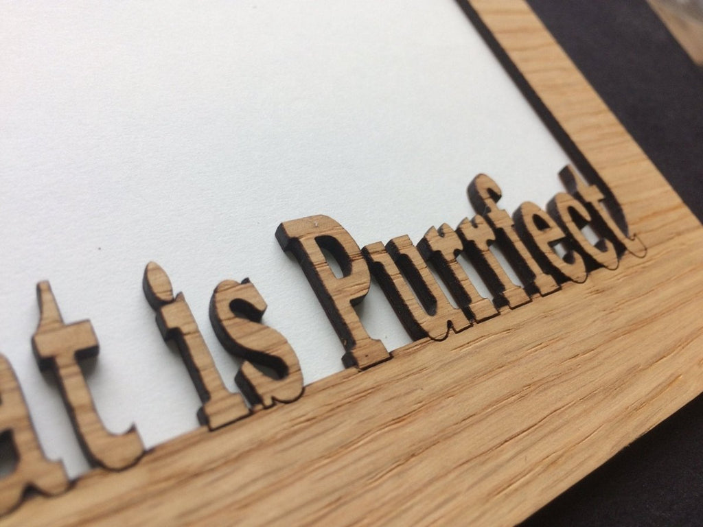 My Cat is Purrfect Picture Frame - 5x7 Frame Hold 4x6 Photo