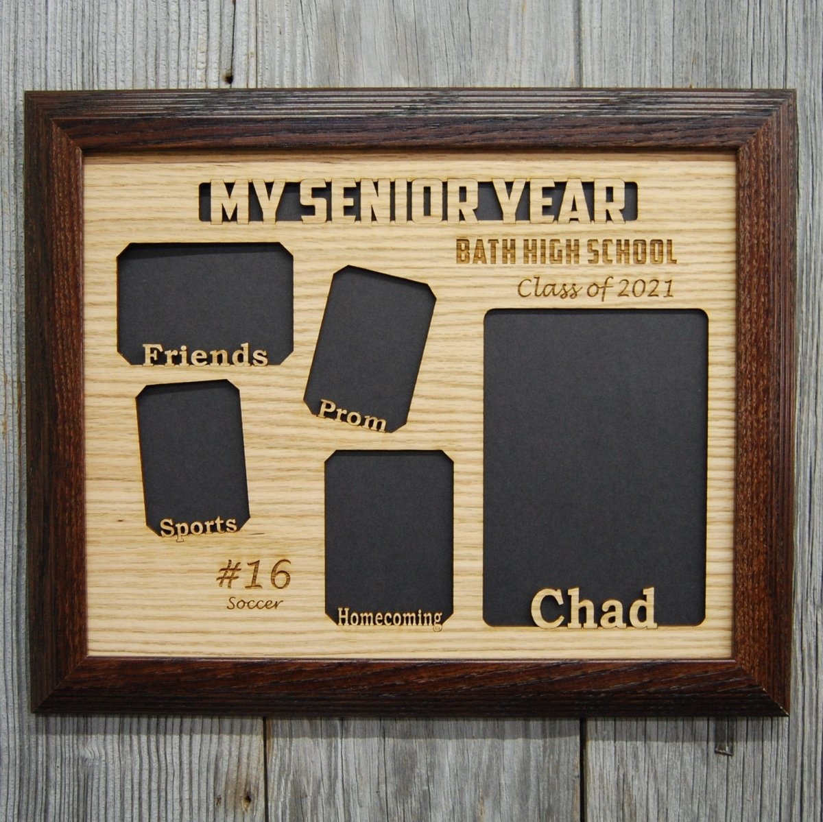My Senior Year Picture Frame 11"x14"