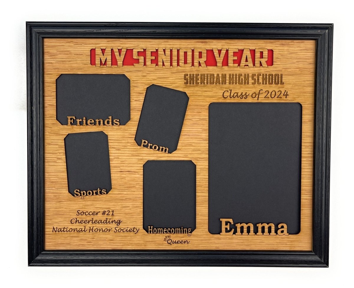 My Senior Year Picture Frame 11"x14"