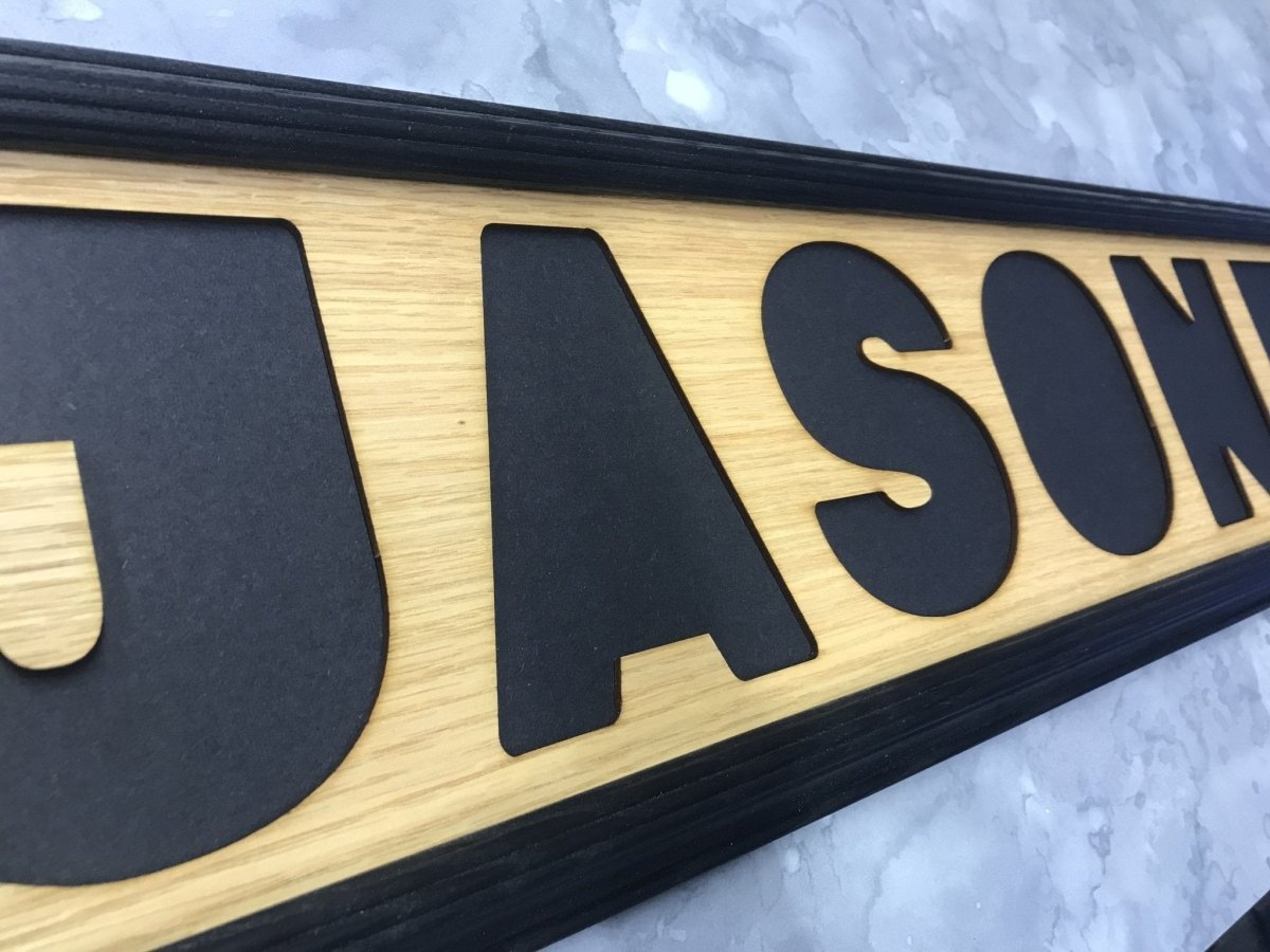 Name Picture Frame - 6"x32" Holds 4x6 Pictures