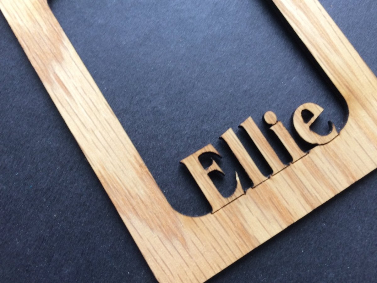 Name Picture Frame Ornament