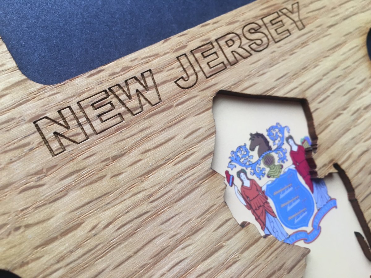 New Jersey Picture Frame