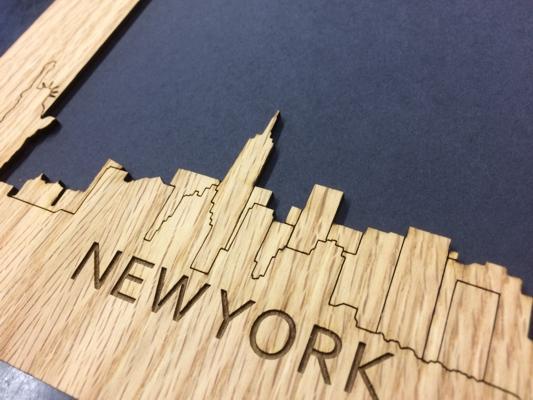 New York Skyline Picture Frame