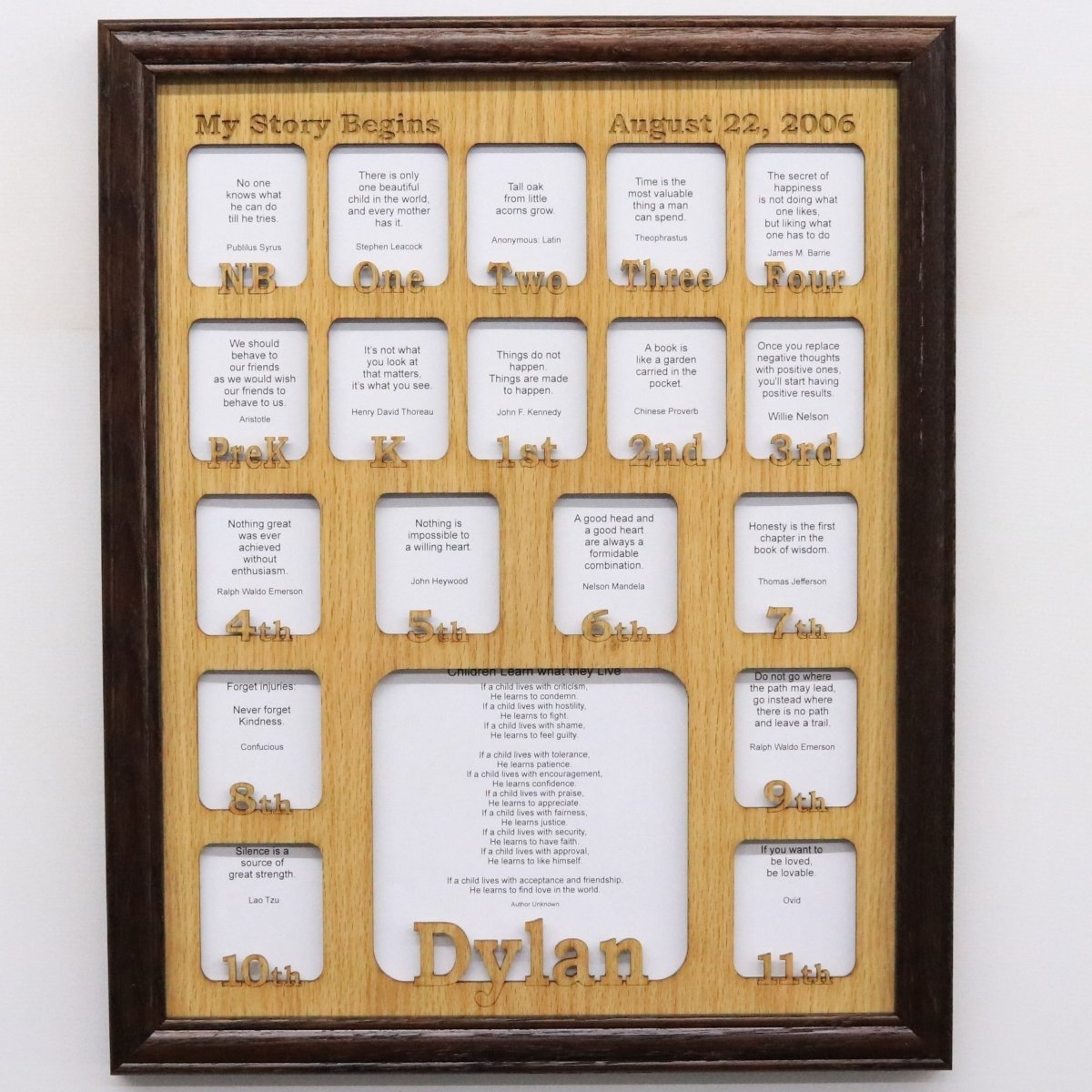 Newborn-18 Picture Frame
