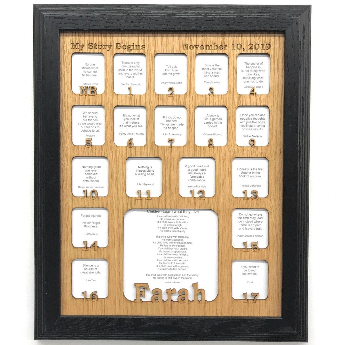 Newborn-18 Picture Frame