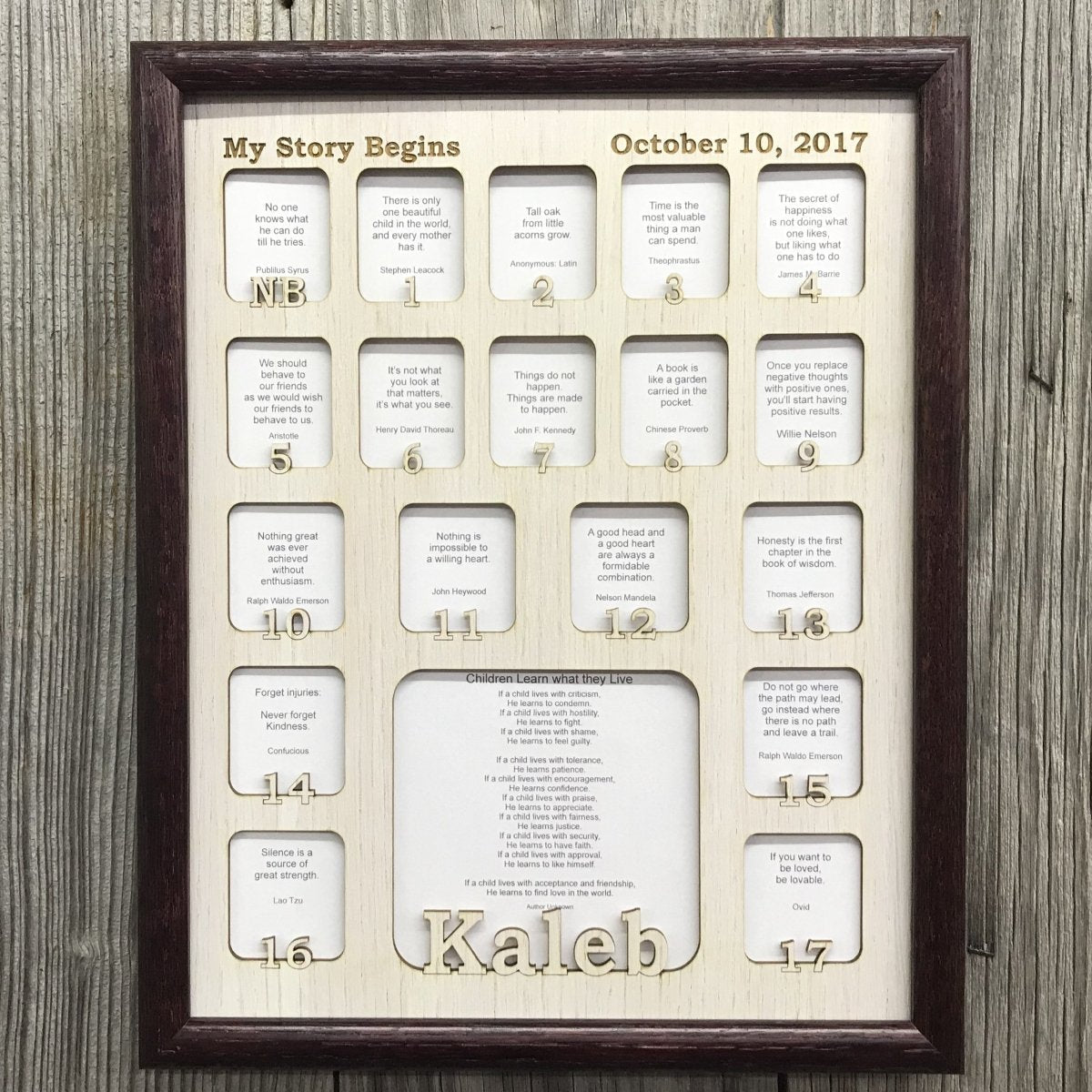 Newborn-18 Picture Frame