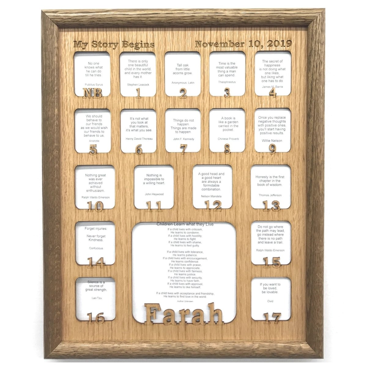 Newborn-18 Picture Frame