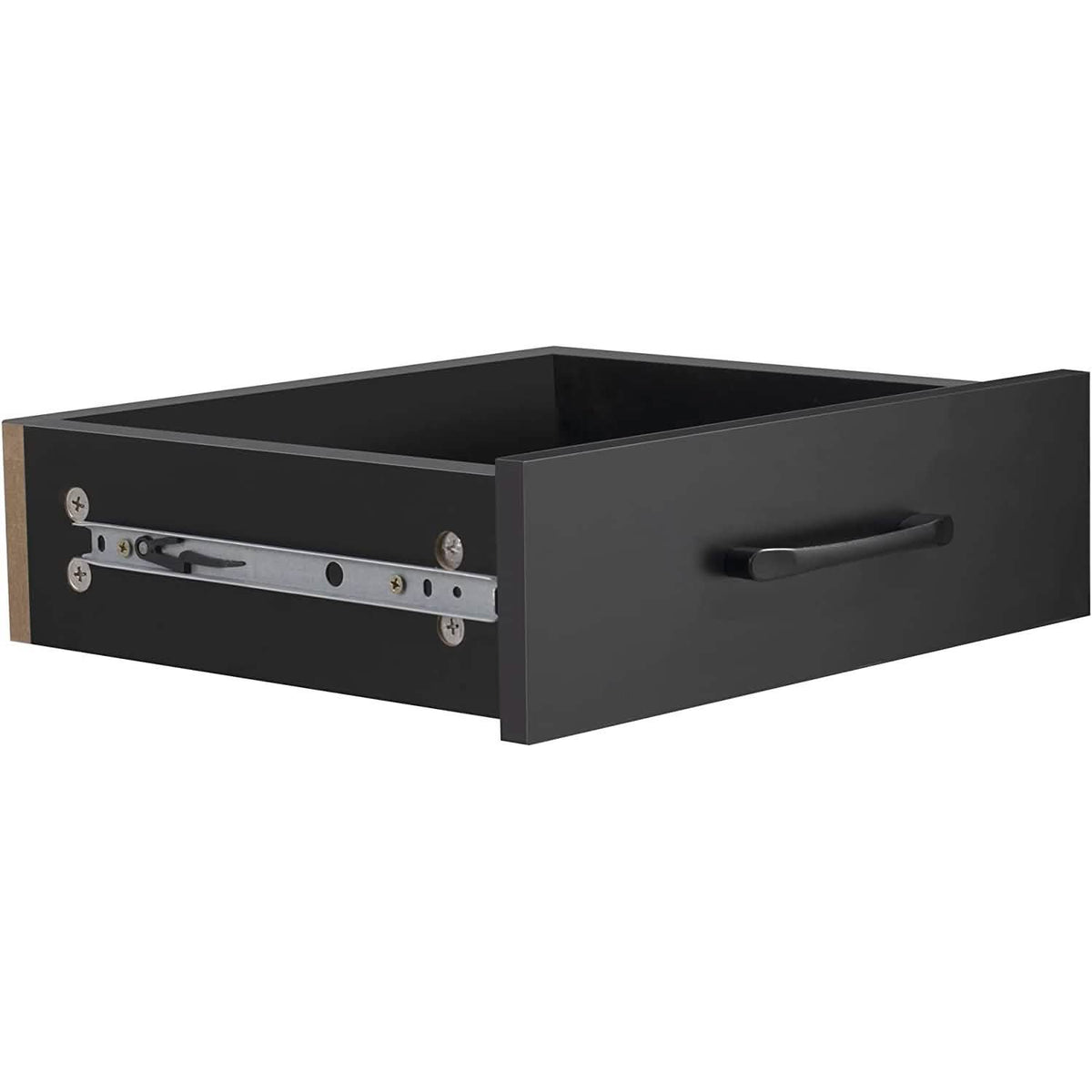 Nightstand with 3 Drawers, Cabinet and USB Charging Ports