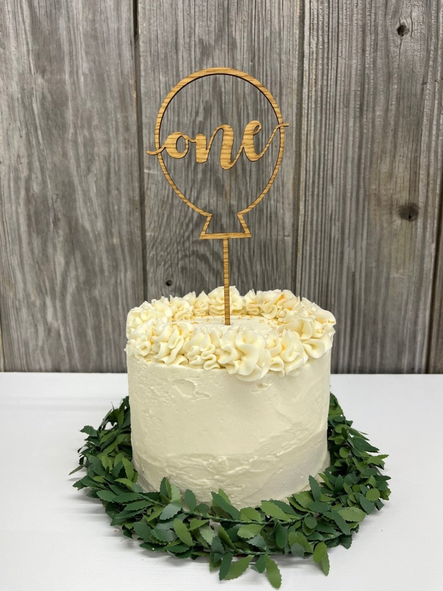 Number Cake Topper