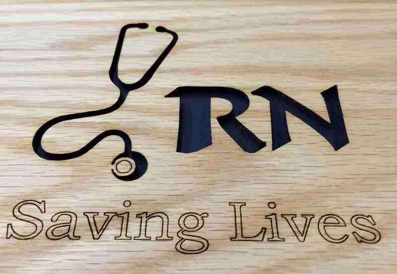 Nurse RN LPN Picture Frame