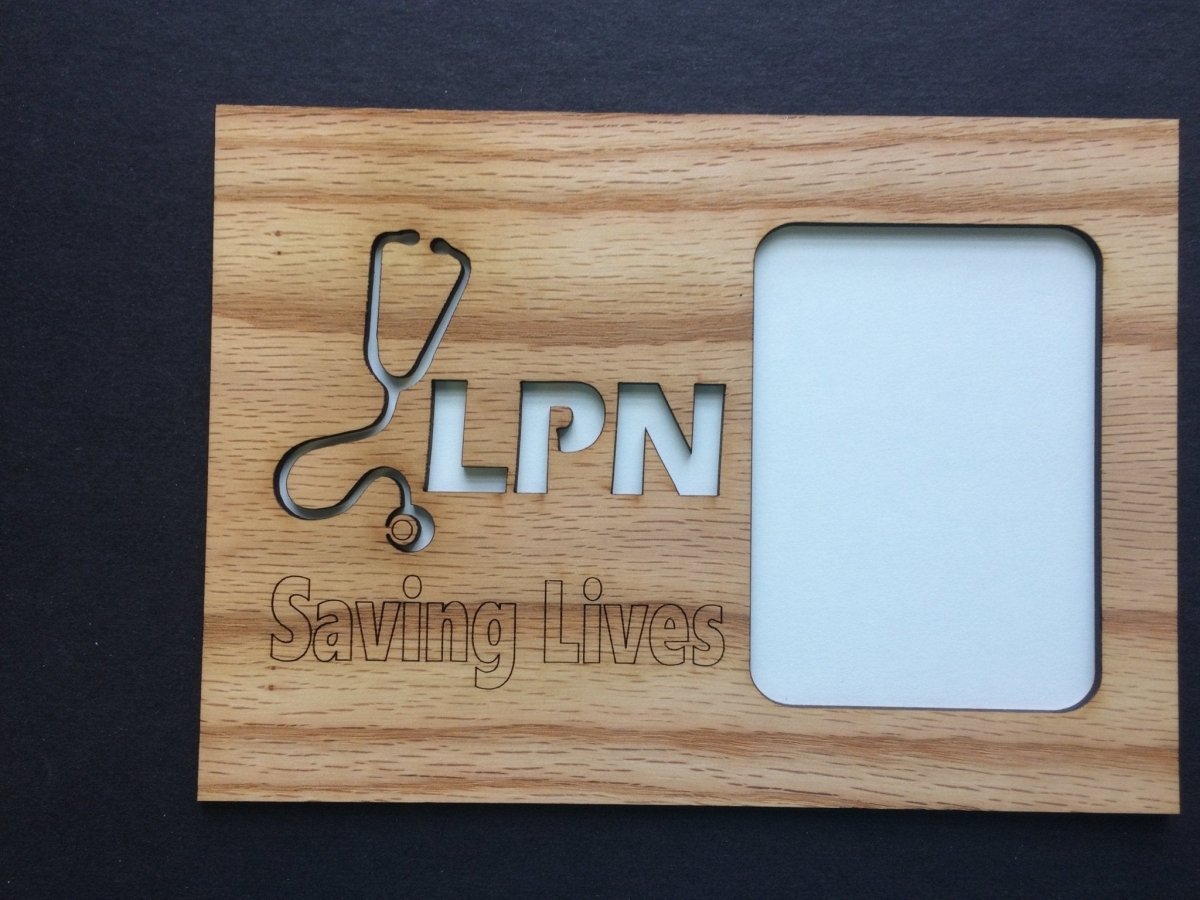 Nurse RN LPN Picture Frame