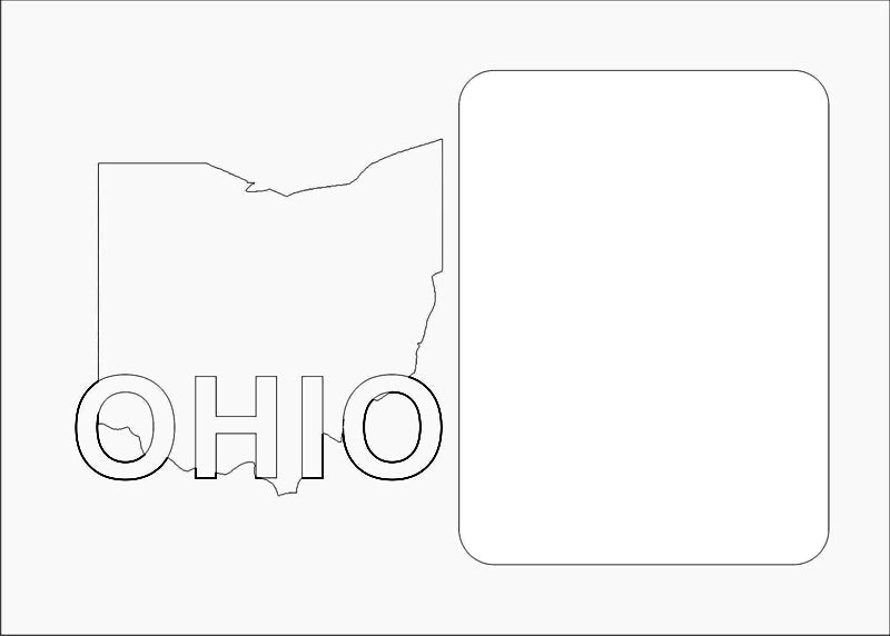 Ohio Picture Frame