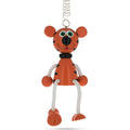 Jumping Tiger Wooden Doll on a Spring 6 Inches