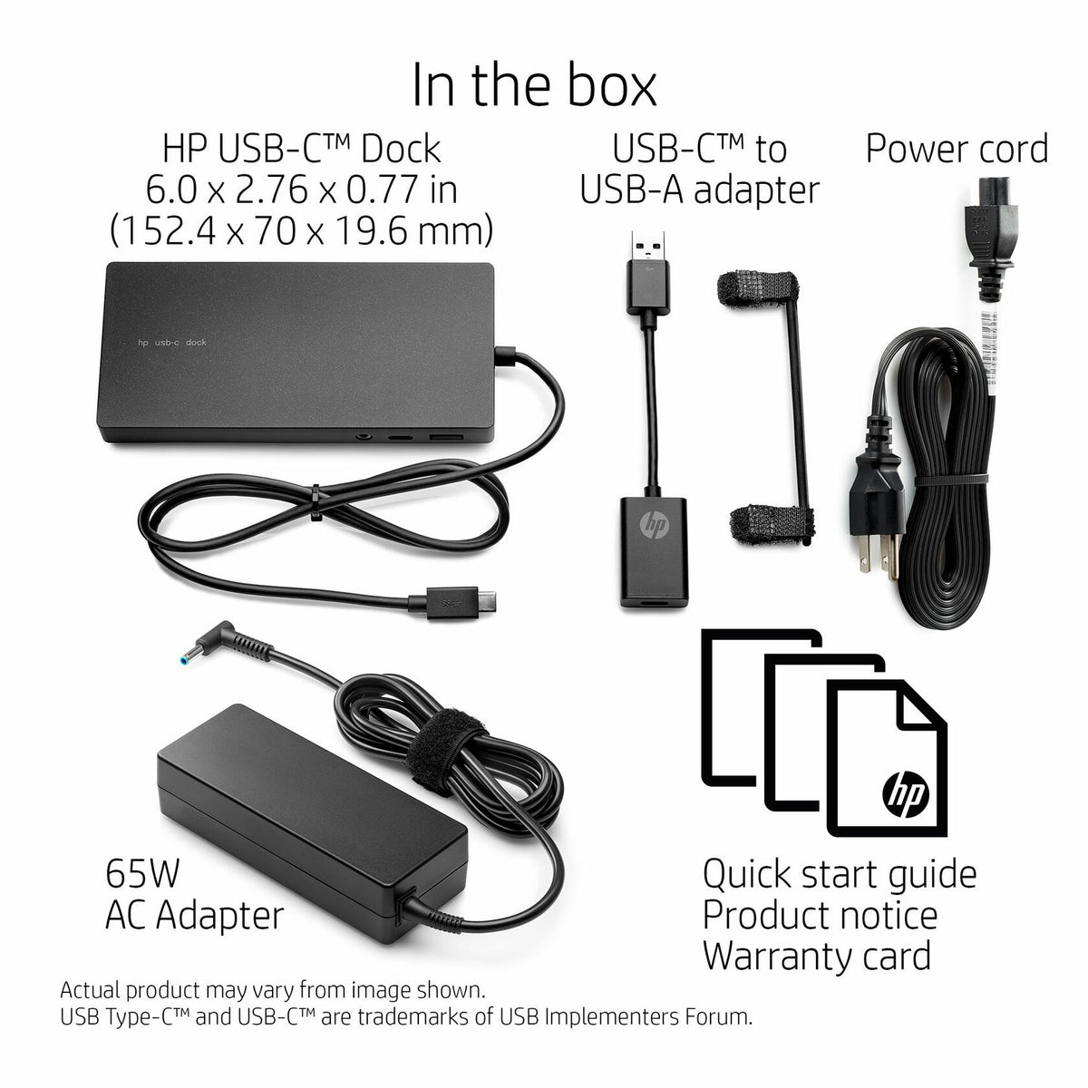 [Like New] HP USB-C Dock - for Notebook/Tablet PC - USB Type C - Wired