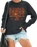 BANGELY Women's Football Sweatshirt Long Sleeve Pullover Funny Graphic Top
