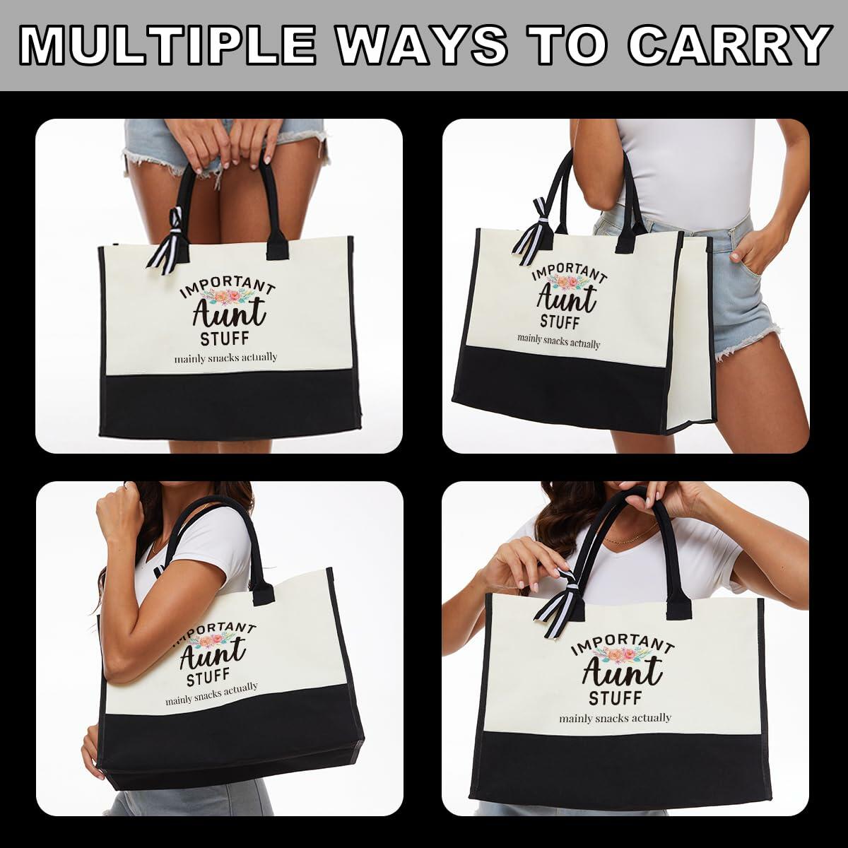 YUANHAO Tote Bag Grandma Gift Utility Shopping Bag Mothers Day Birthday