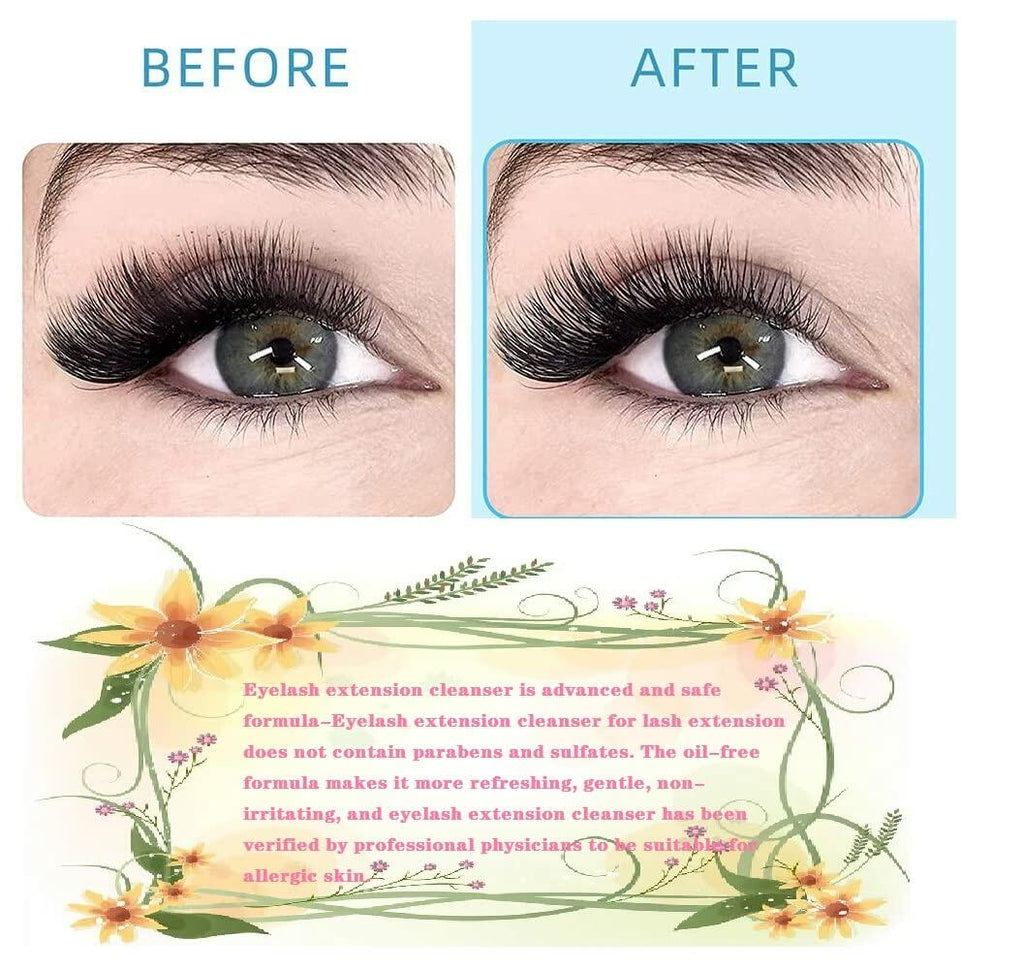 ARISON LASHES Lash Shampoo 150ml Eyelash Extension Cleanser Foaming
