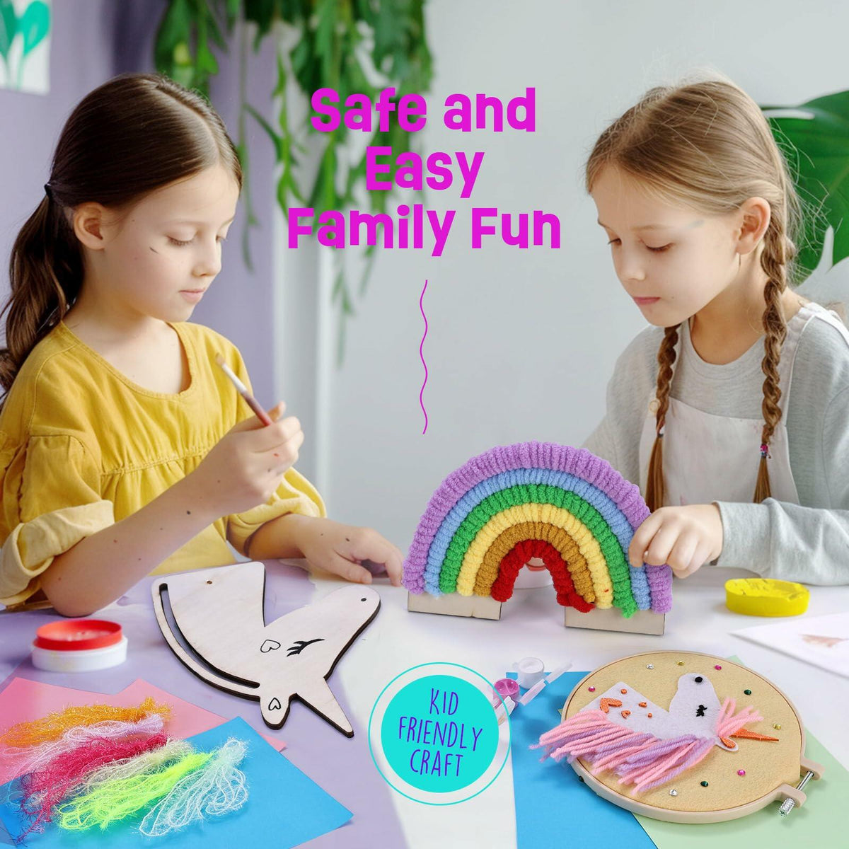 LAOESE Unicorn Sewing Craft Kit for Kids Ages 8-12 Arts & Crafts Gift