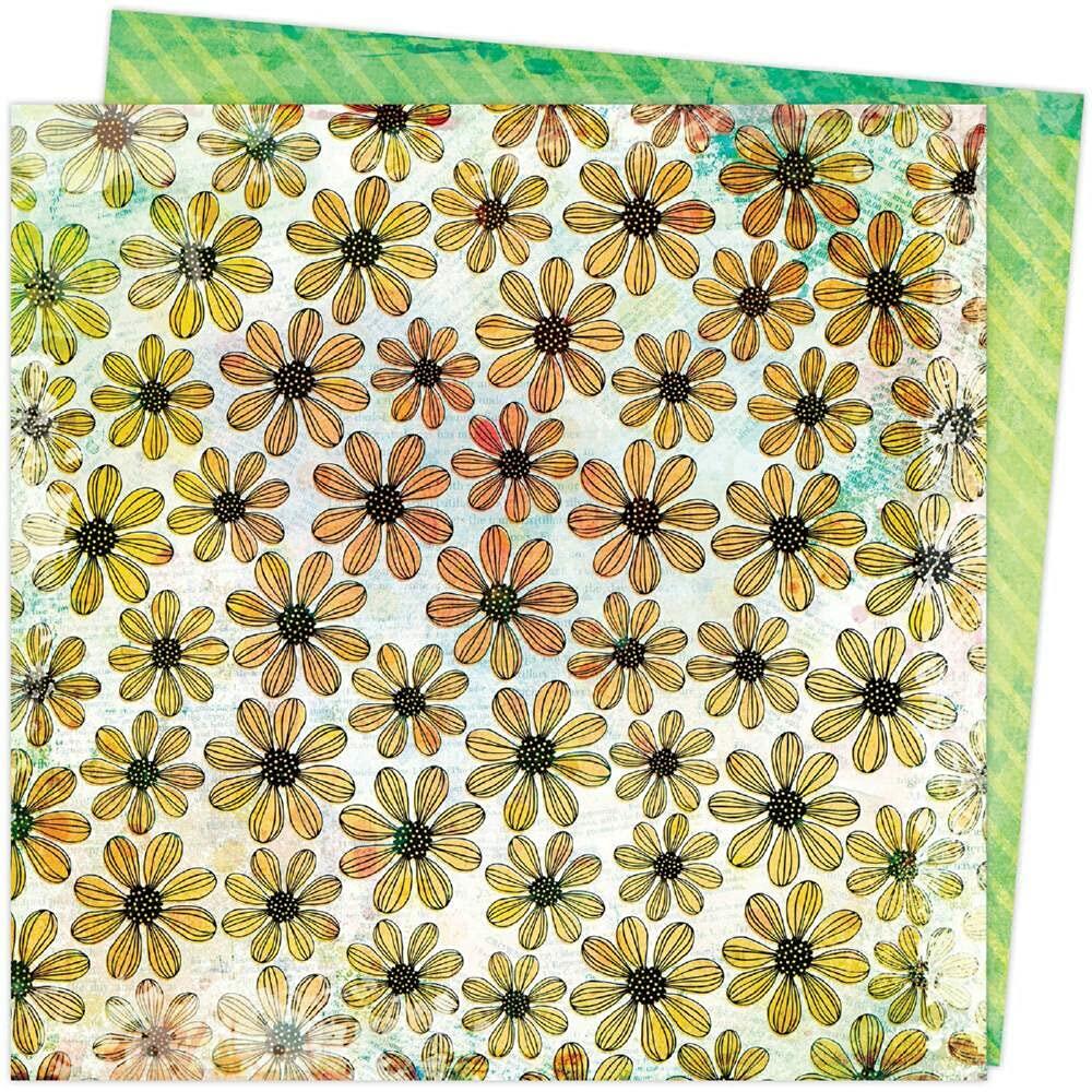 American Crafts Journal Color Study PAPER12 Paper Inserts Pack