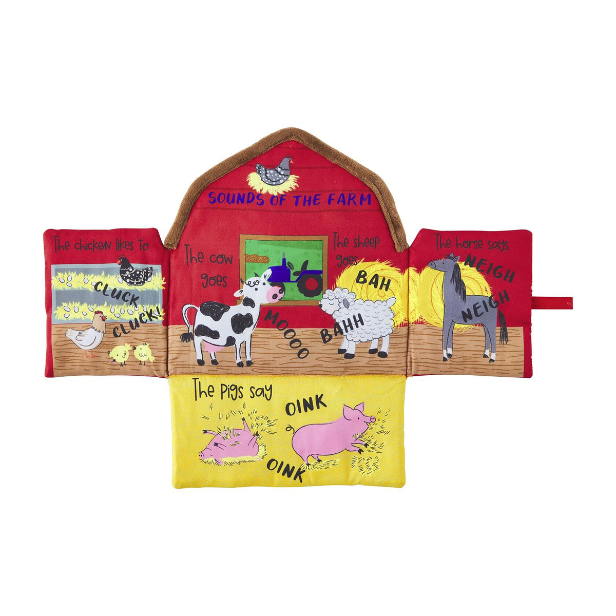 [Like New] Mud Pie Children's Farm Sounds Book Interactive Sound Book 0.19lbs