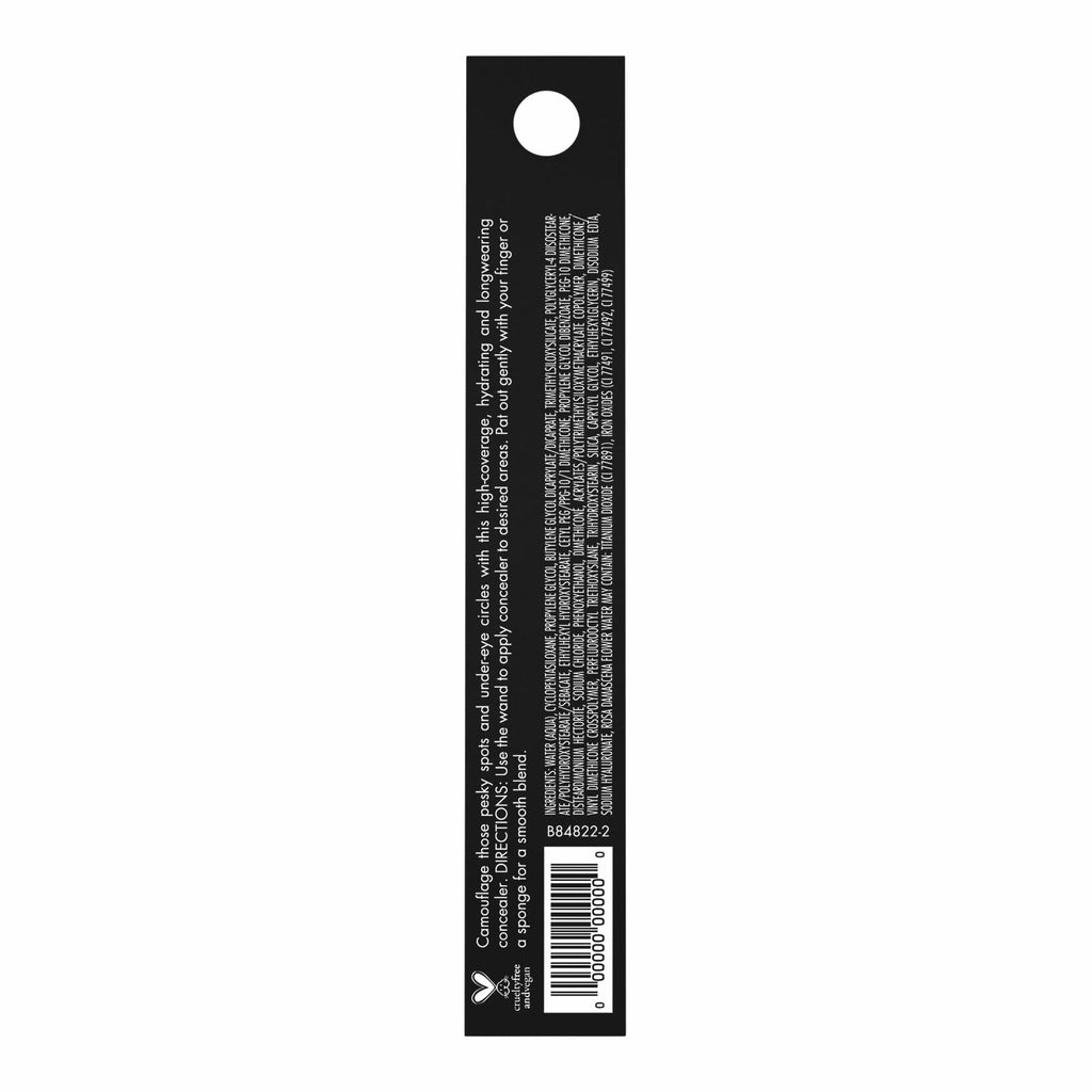 e.l.f. Hydrating Camo Concealer Medium Neutral Full Coverage Satin Finish