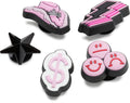 Crocs Jibbitz 5-Pack Trendy Shoe Charms Spacey Girl One Size