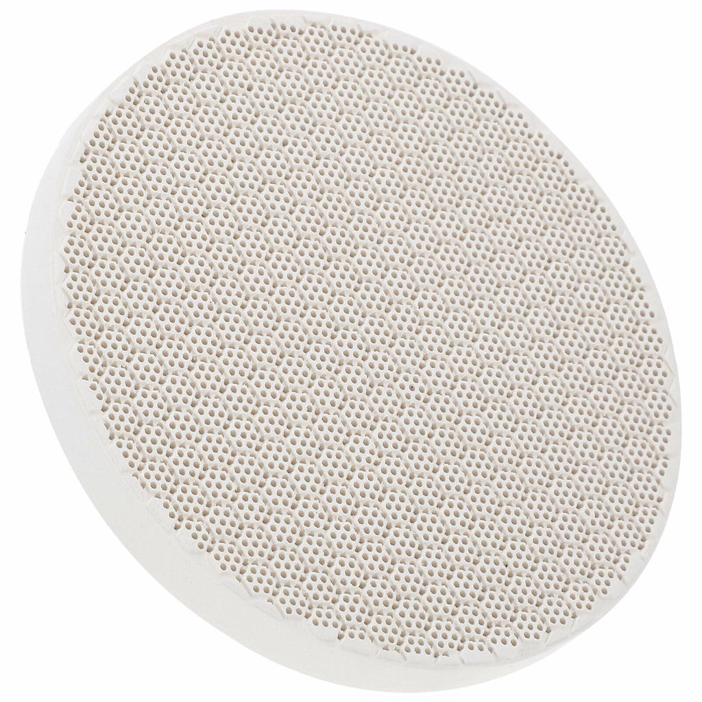 Tofficu Quartz Honeycomb Soldering Board Round 5.11x5.11x0.47in 2pcs As Shown