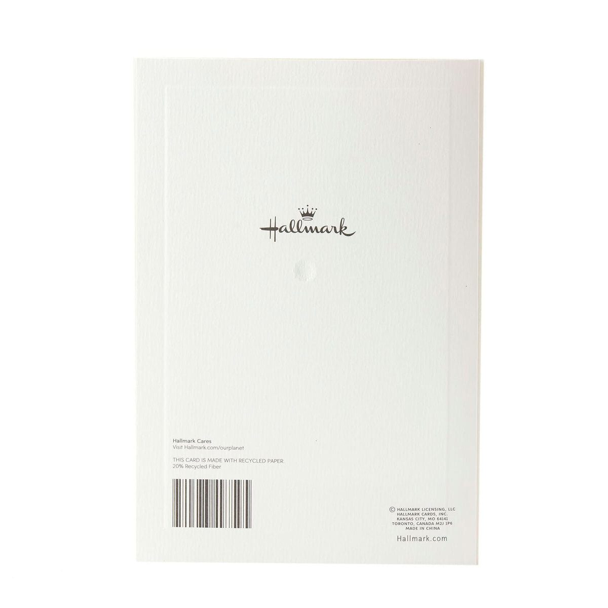 Hallmark Wedding Card Mr. & Mrs. Elegant Design with Envelope