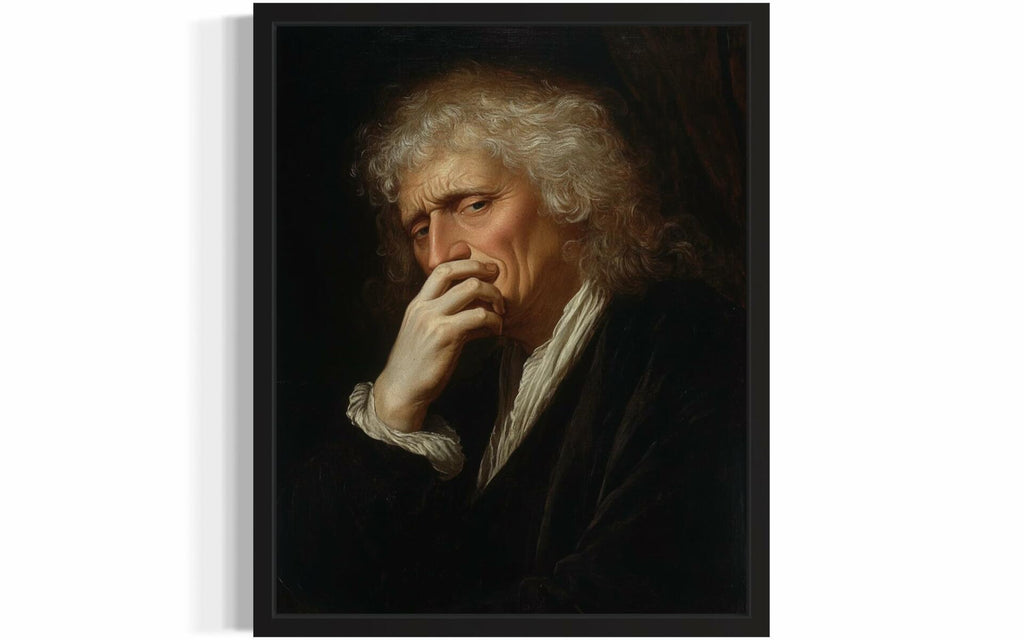 aj decor Isaac Newton Bathroom Wall Art Print Poster 8x10 inches Unframed