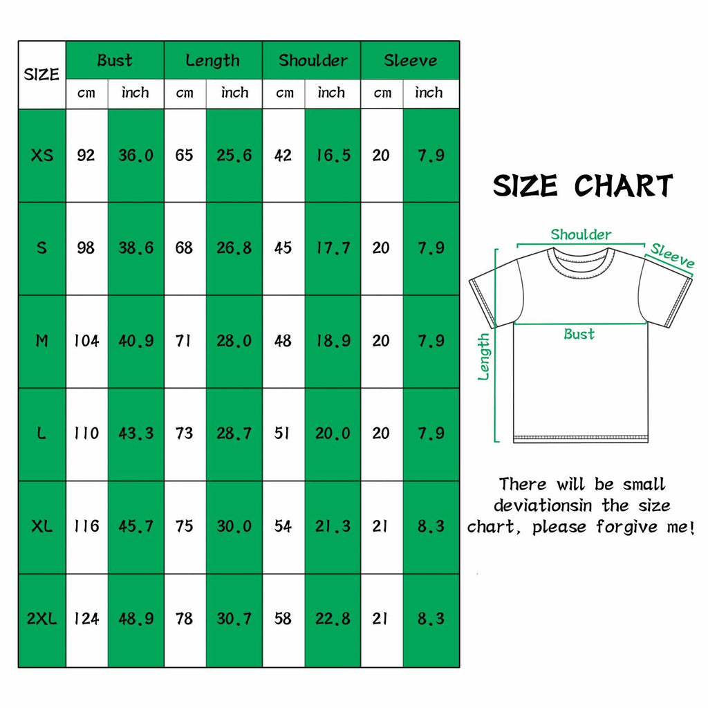 FLORENCE IISA St. Patrick's Day Lucky Shamrock & Gnomes T-Shirt Irishgreen XS