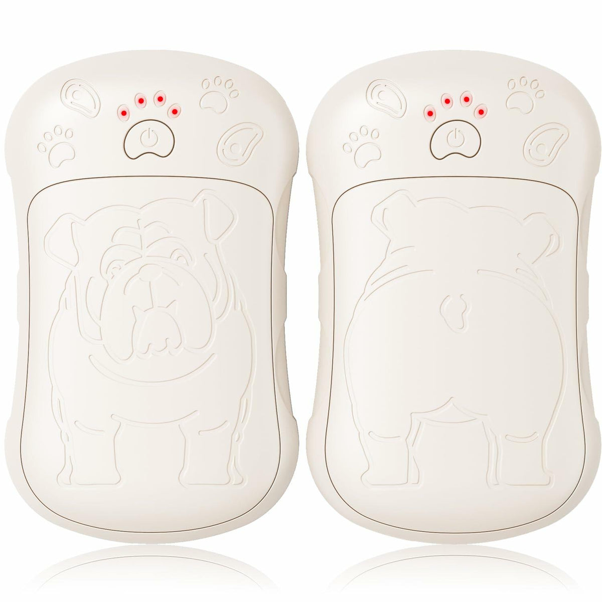 OLV Rechargeable Hand Warmers 2 Pack 6000mAh Magnetic Beige Portable