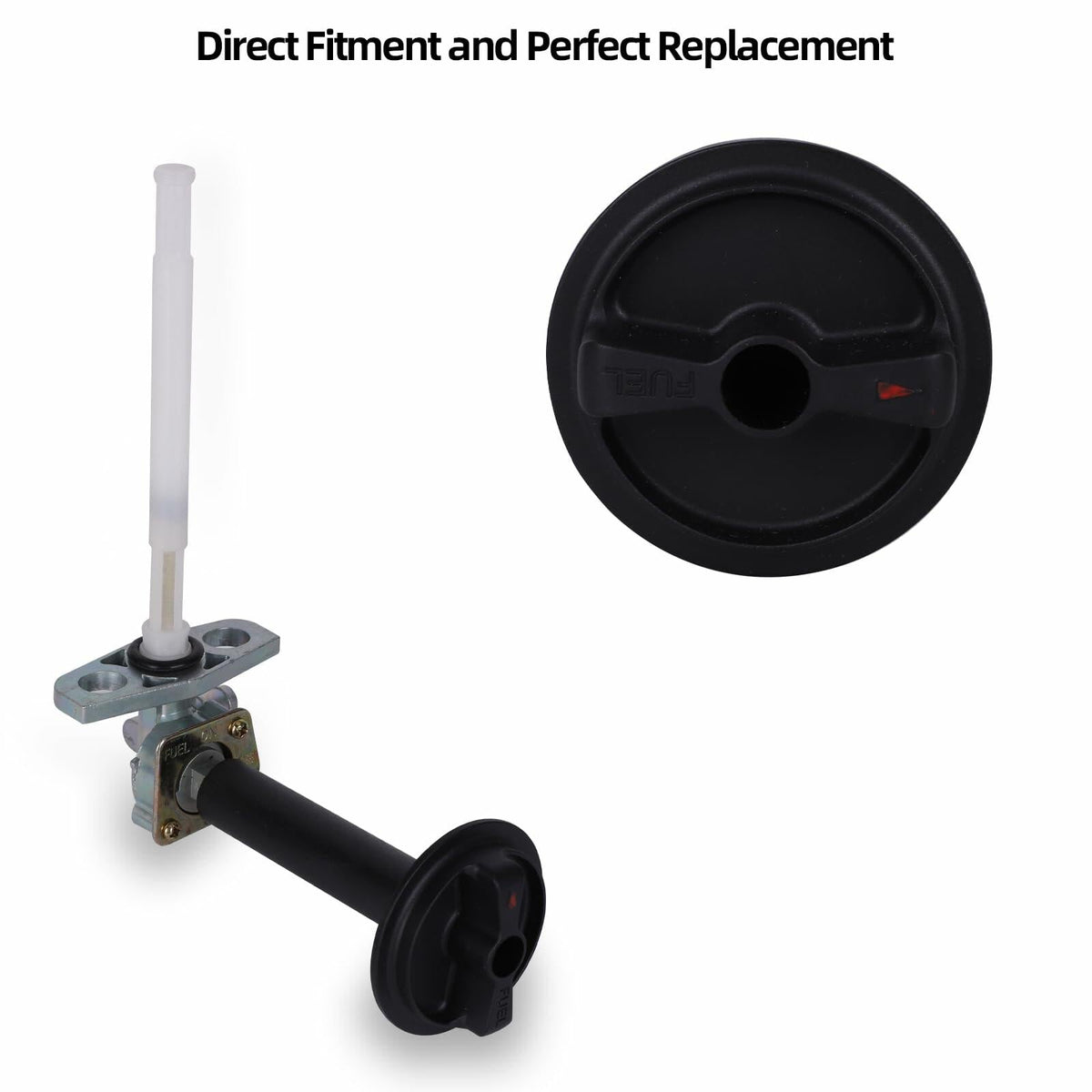 CHTAIXIN Fuel Valve Petcock Lever Compatible Honda TRX250 350 400 420 500