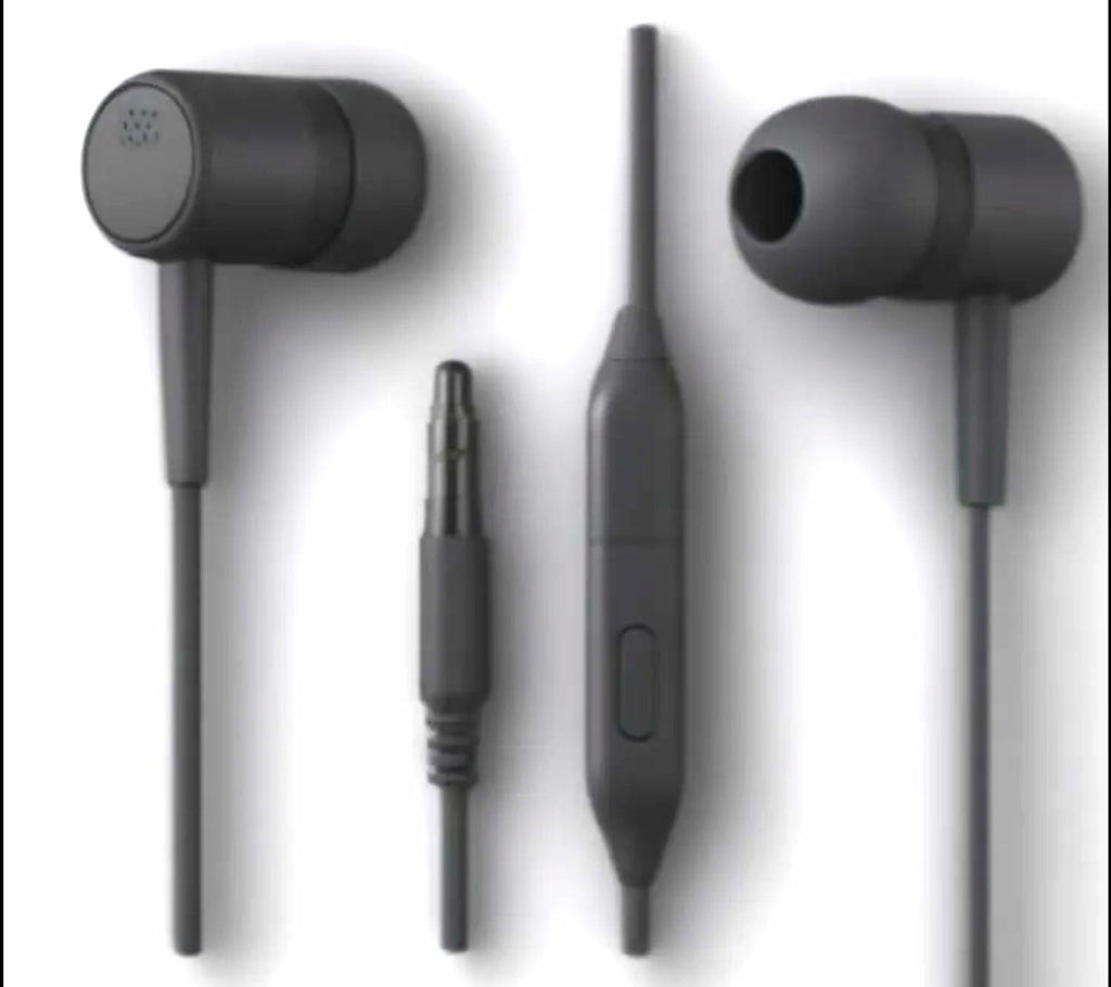 Generic RODIO Wired Earphones with Mic White Premium Affordable India