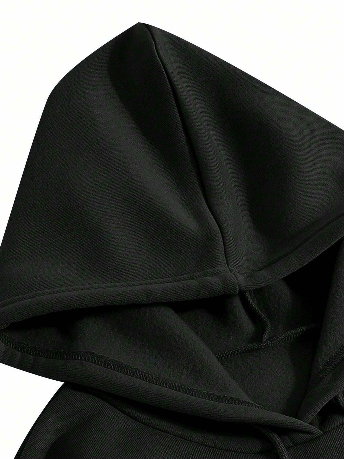 LilyCoco Women's Oversized Graphic Hoodie Sweatshirt Black Size L