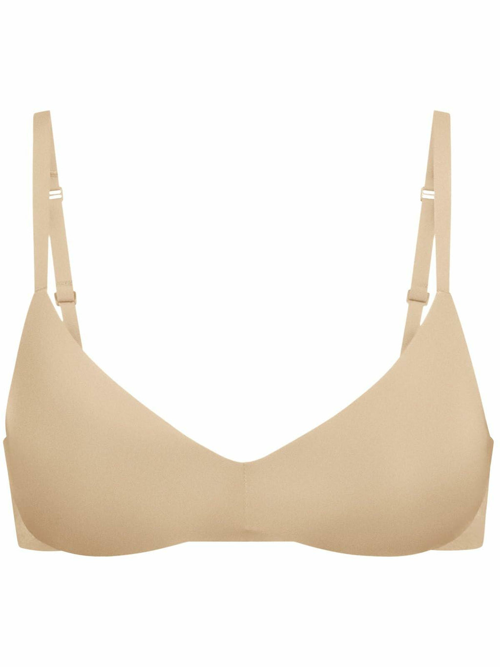 REORIA Wireless Bra Teardrop Seamless Light Lift Clay Size 32B