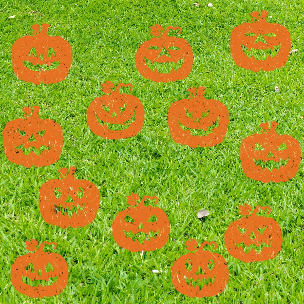 Weysat 8 Pcs Large Ghost Halloween Stencils Reusable for Crafts Yard Art
