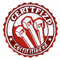 ALYRMEI Zip Tie Certified Embroidered Morale Patch for Backpacks Blue