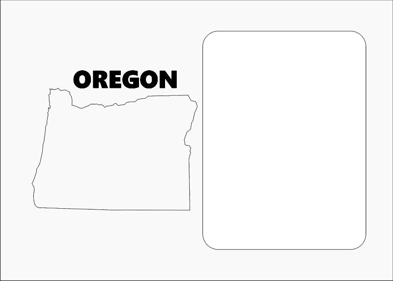 Oregon Picture Frame