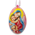 Mary and Jesus Wooden Christmas Ornament 3 Inches