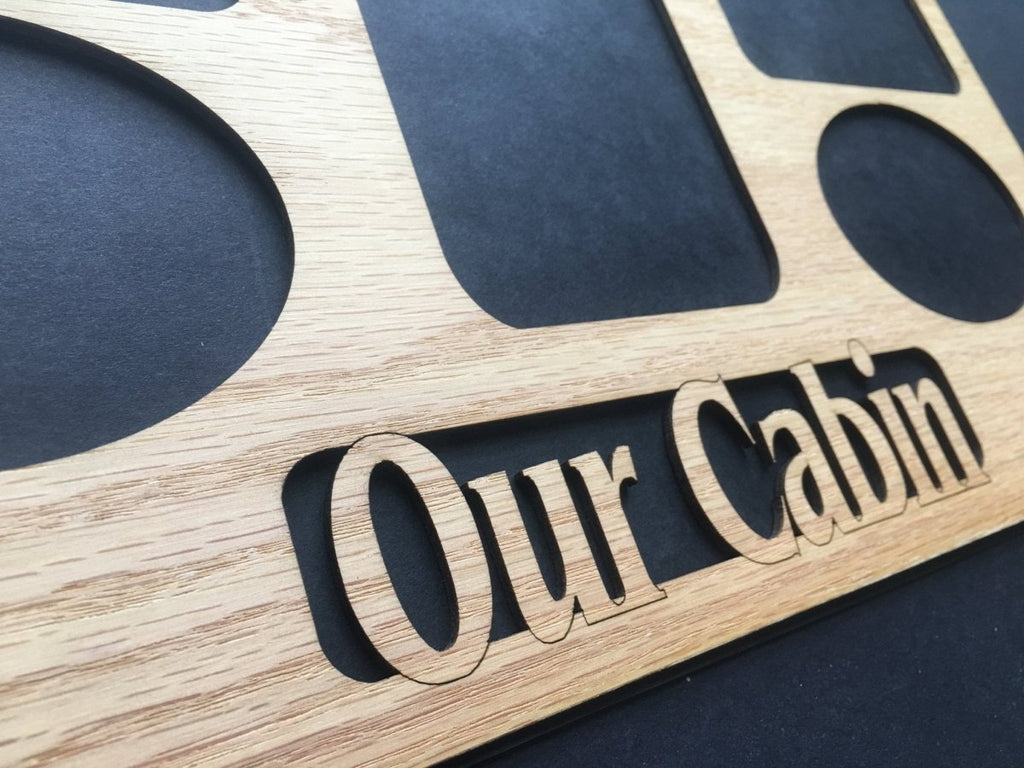 Our Cabin Picture Frame 11"x14"
