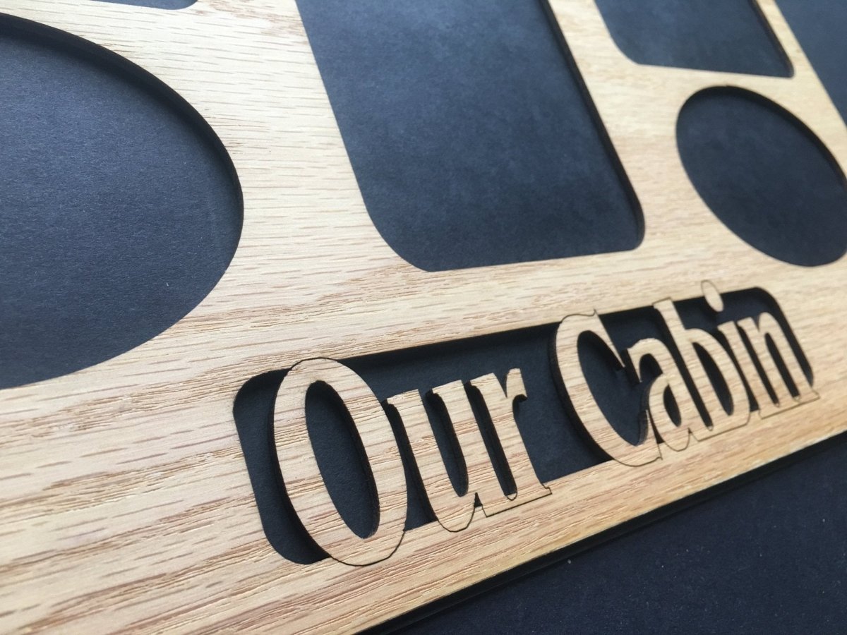 Our Cabin Picture Frame 11"x14"
