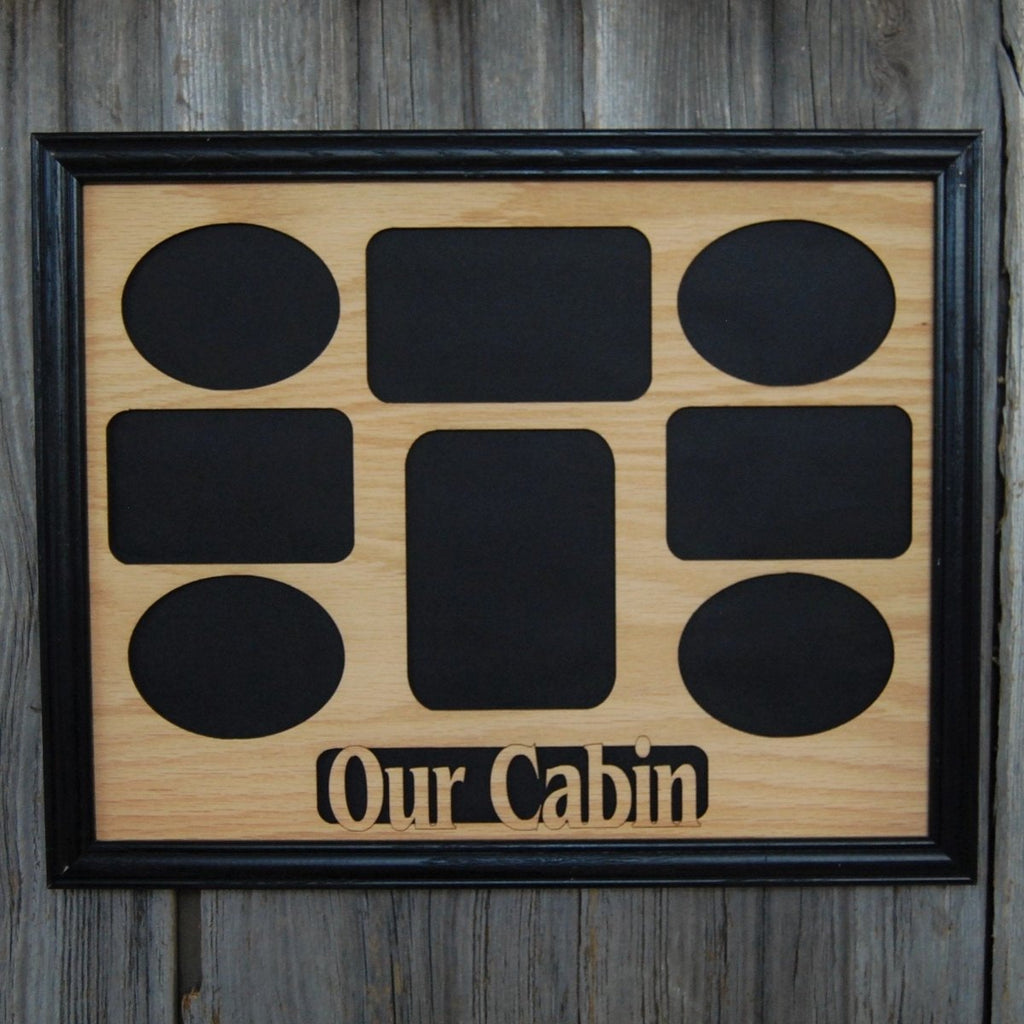 Our Cabin Picture Frame 11"x14"