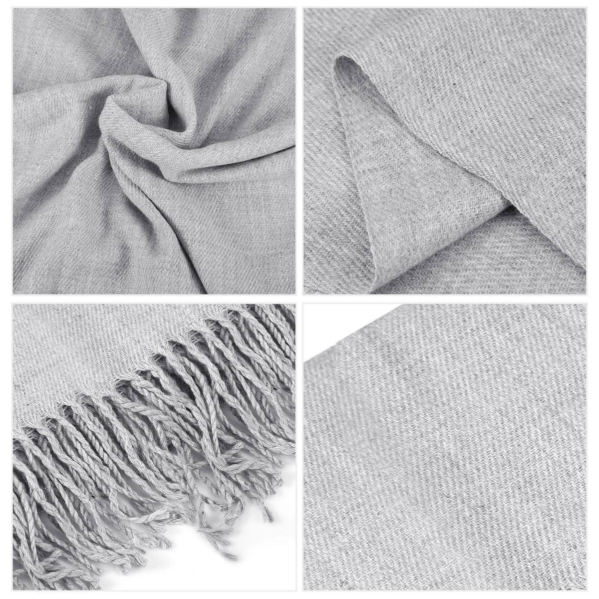 Oversize Cashmere Wool Shawl Wrap Blanket