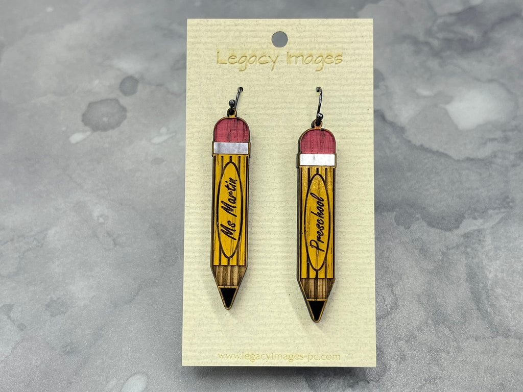 Pencil Earrings