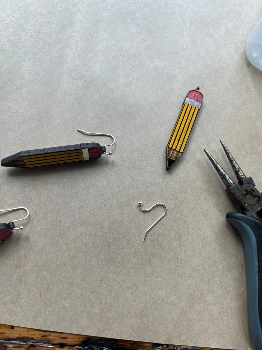 Pencil Earrings