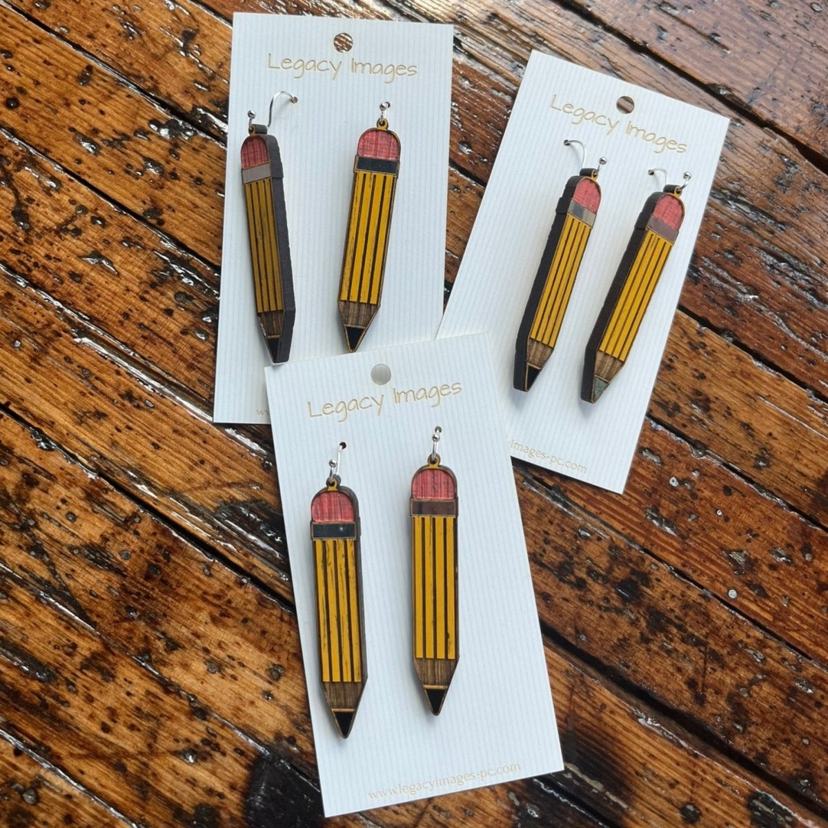 Pencil Earrings