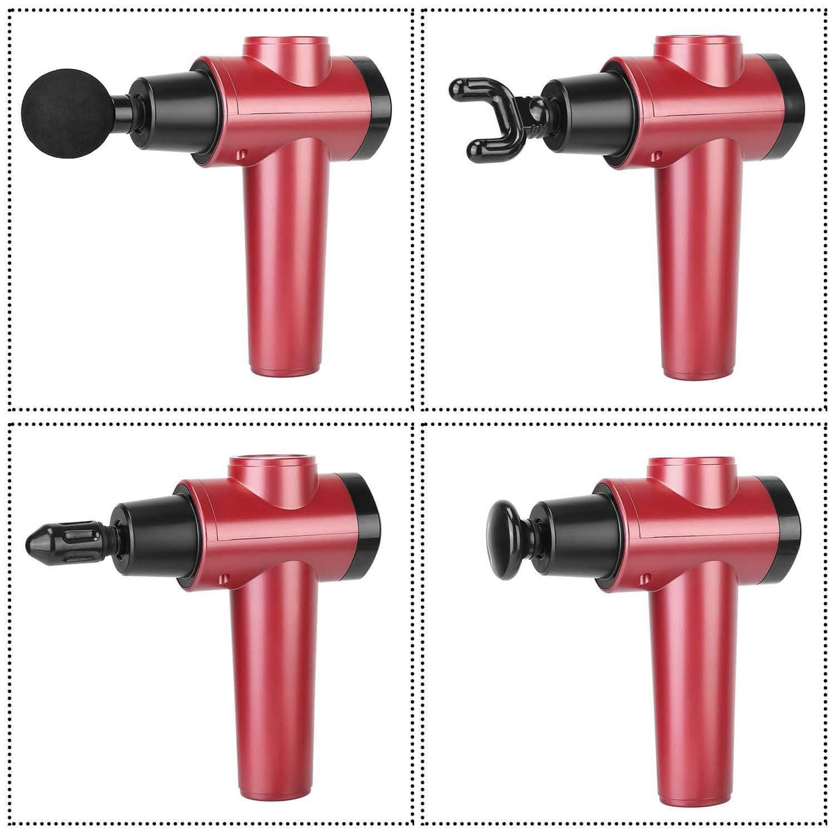 Percussion Digital Display Rechargeable Deep Tissue Vibration Massage Gun